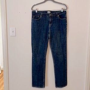 Liz Claiborne Straight leg jeans sz 12